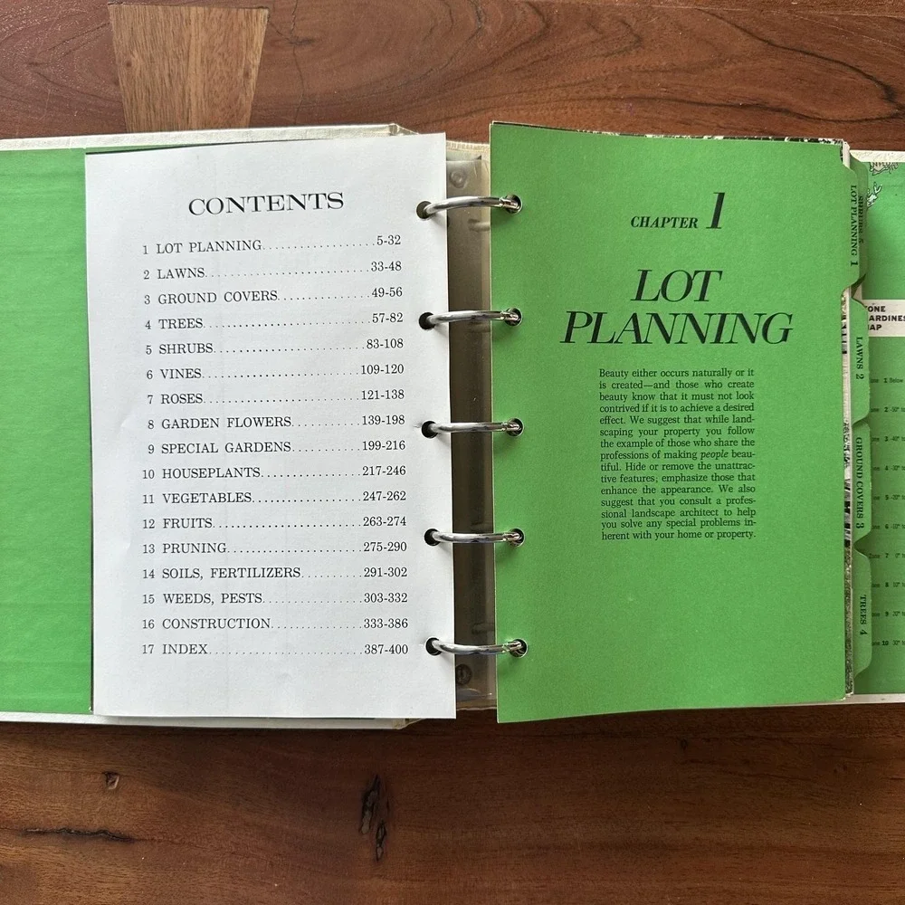 1968 Better Homes Gardens New Garden Book Ring Bound + House‎ Plants Guide Lot 2